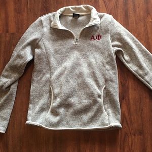 Alpha phi quarter zip